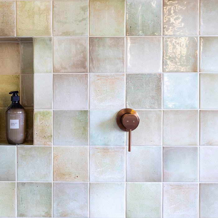 Storm Ultra Shower Mixer in Brushed Copper
