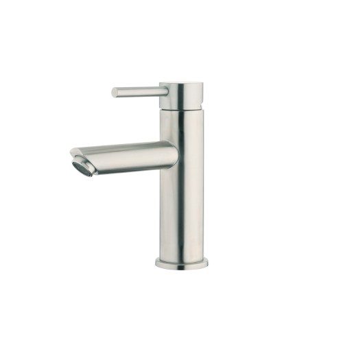 Stainless Basin Mixer – Minimal - Brushed Stainless (304)