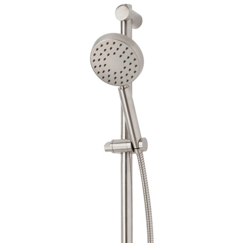 Stainless Single Function Slide Shower - Brushed Stainless (304)