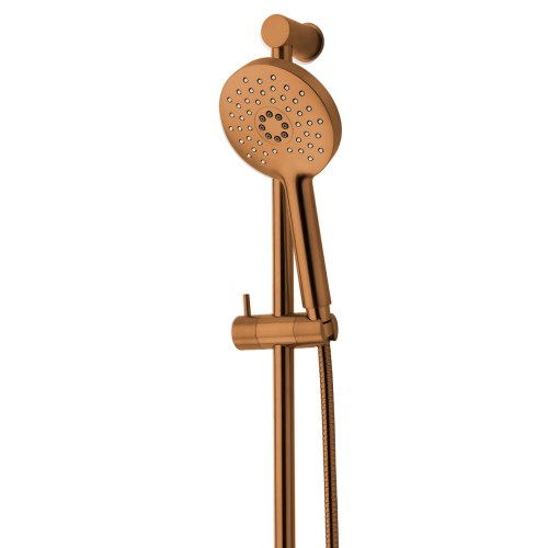 VST63RBCU Storm 3 Function Slide Shower Brushed Copper